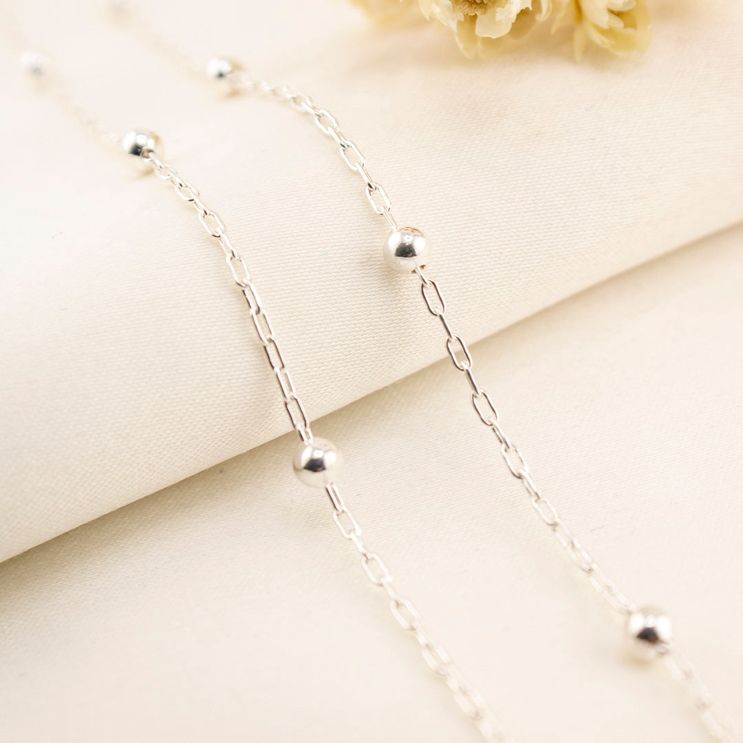 Cadena de plata