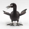 PATO DE PLATA CON MADERA