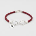 PULSERA DE CUERO CON PLATA