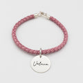 PULSERA DE CUERO CON PLATA