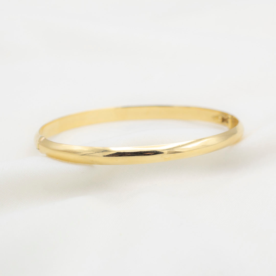 Brazalete modelo Clásico Oro 18K