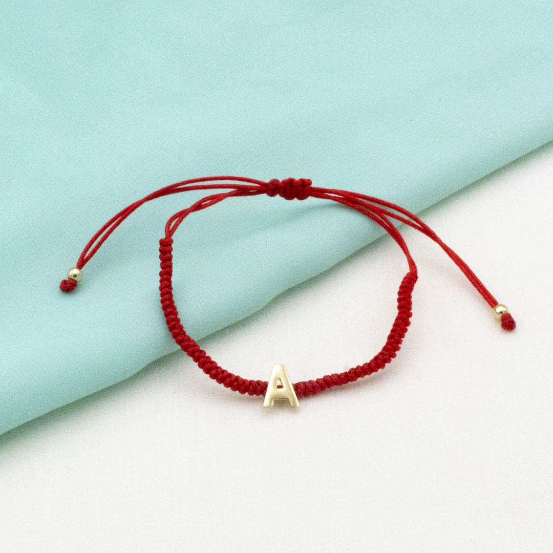 PULSERA GRADUABLE CON DIJE DE ORO 18K