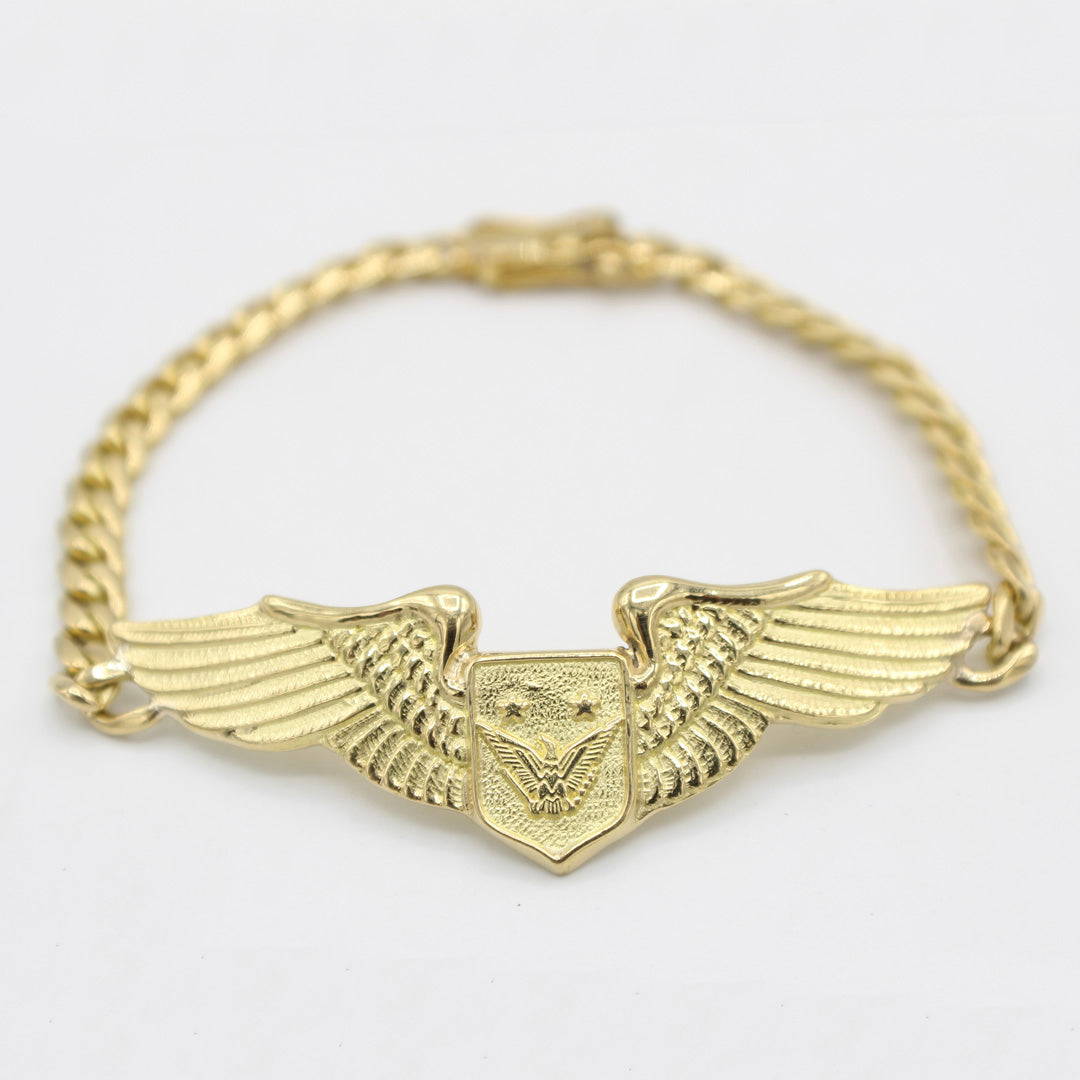 PULSERA FAP DE HOMBRE EN ORO