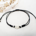 PULSERA GRADUABLE CON DIJE DE PLATA