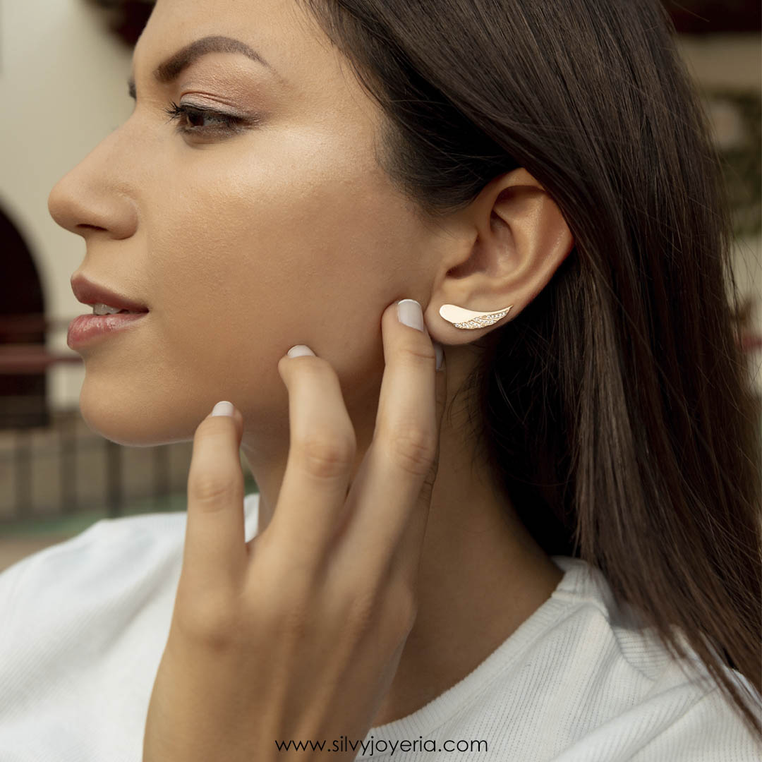 ARETES DE ORO