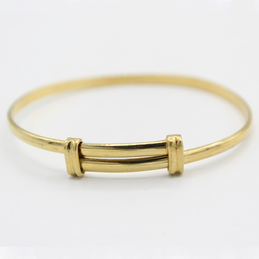 PUÑERA GRADUABLE DE ORO PARA BEBE 18K