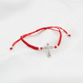 PULSERA GRADUABLE CON DIJE CRUZ