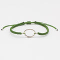 PULSERA GRADUABLE CON DIJE DE PLATA