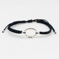 PULSERA GRADUABLE CON DIJE DE PLATA