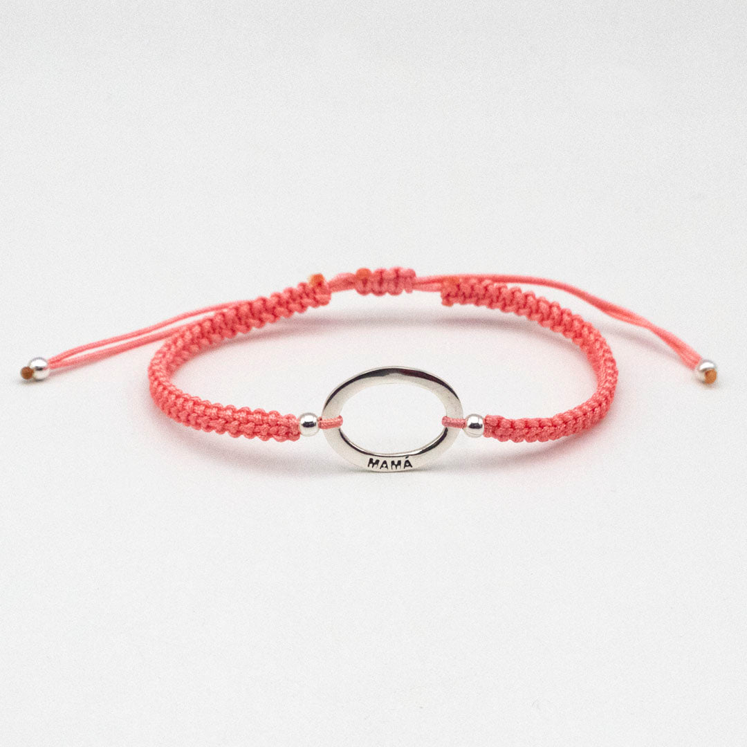 PULSERA GRADUABLE CON DIJE DE PLATA