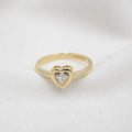 ANILLO DE COMPROMISO DE ORO