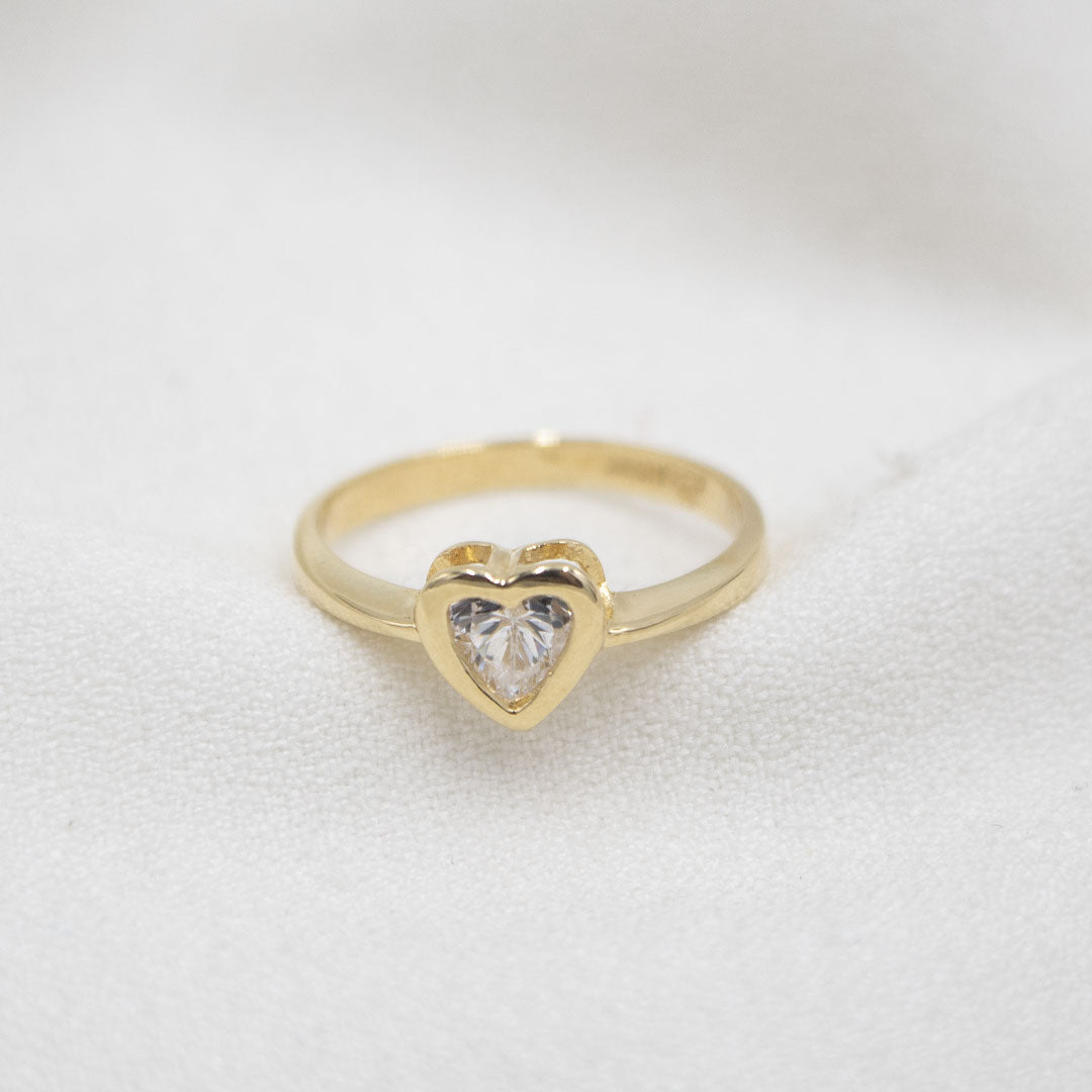 ANILLO DE COMPROMISO DE ORO