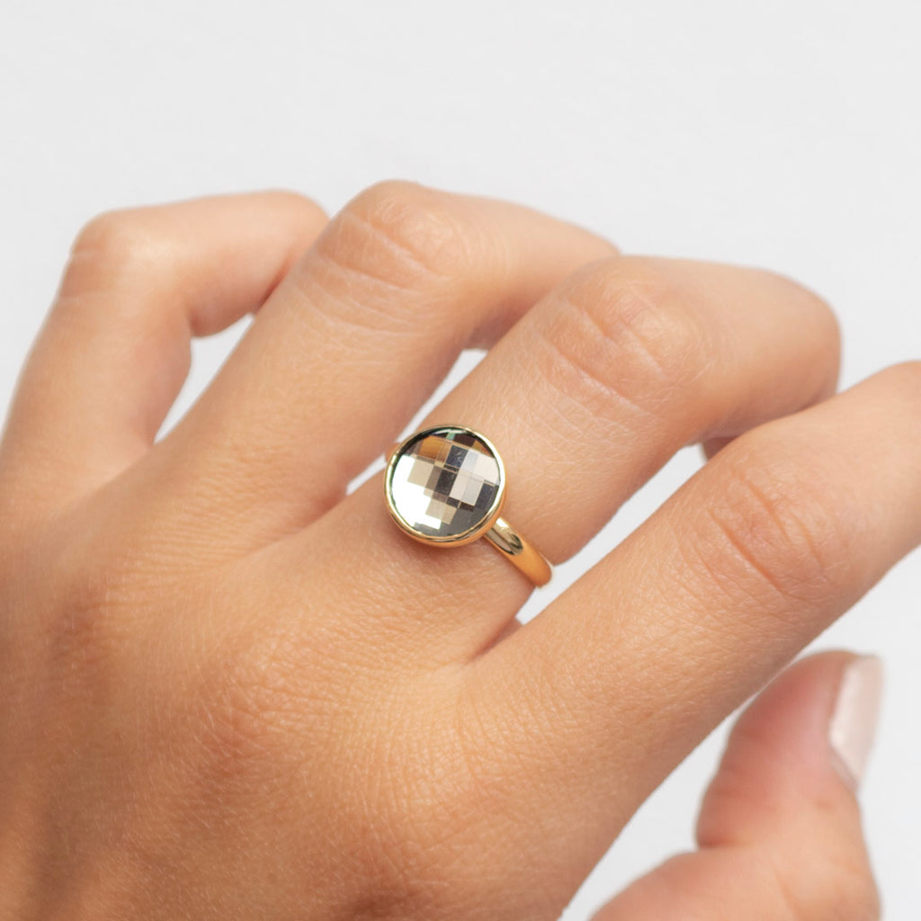 SORTIJA DE ORO 18K