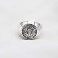 SORTIJA DE PLATA SAN BENITO