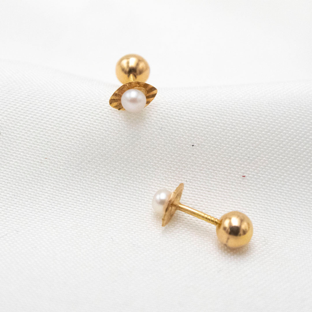 ARETES DE ORO