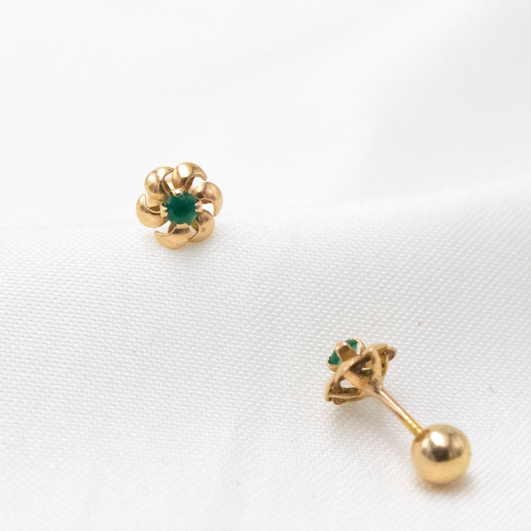 ARETES DE ORO
