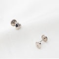 ARETES DE ORO 18K