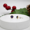 ARETES DE OJO TURCO