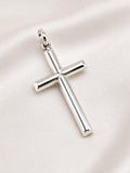 Dije de plata de cruz