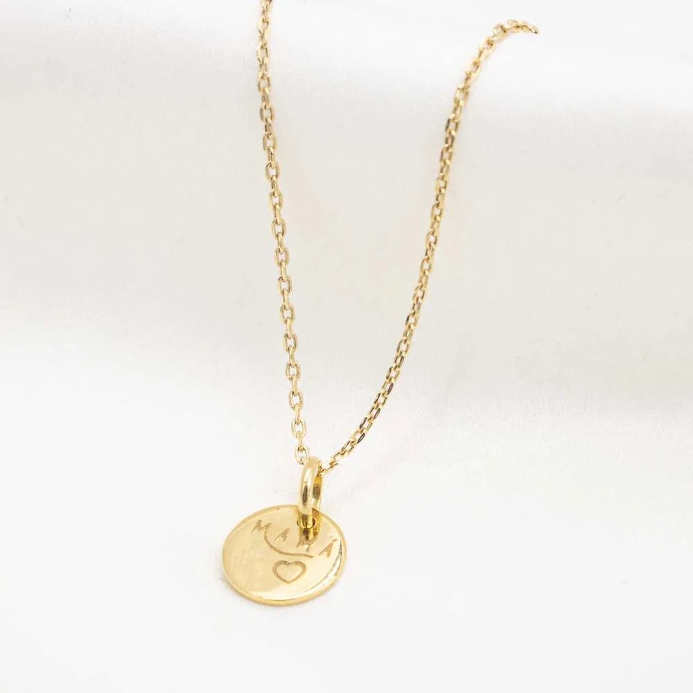 DIJE CIRCULAR DE ORO