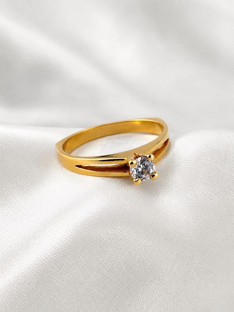 Anillo de compromiso 18k