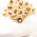 Sortija de oro 18k