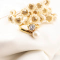 Sortija de oro 18k