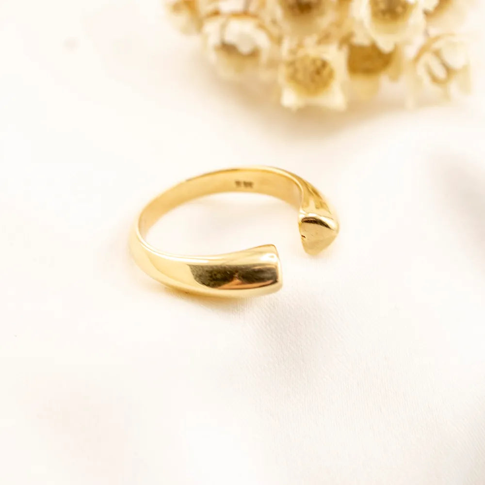 Sortija de oro 18k