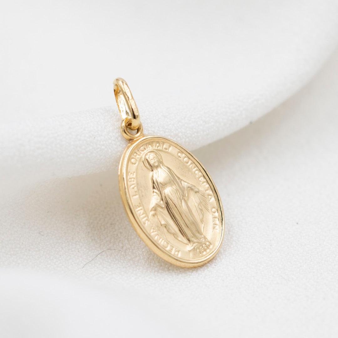 DIJE DE LA VIRGEN DE FATIMA DE ORO
