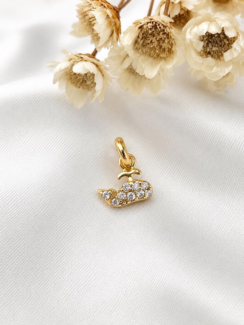 DIJE DE ORO BALLENA