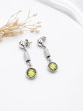 ARETES LARGOS DE PLATA 950