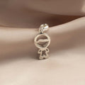 DIJE DE NIÑO EN PLATA