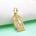 DIJE DE ORO 18K SEÑOR DE LOS MILAGROS