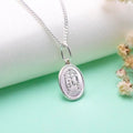 CADENA Y DIJE DE PLATA SE;OR DE LOS MILAGROS PARA NI;A