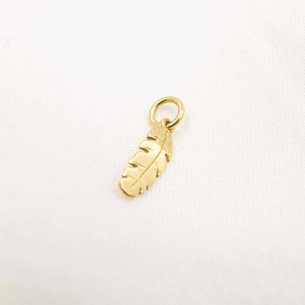 DIJE HOJA DE ORO