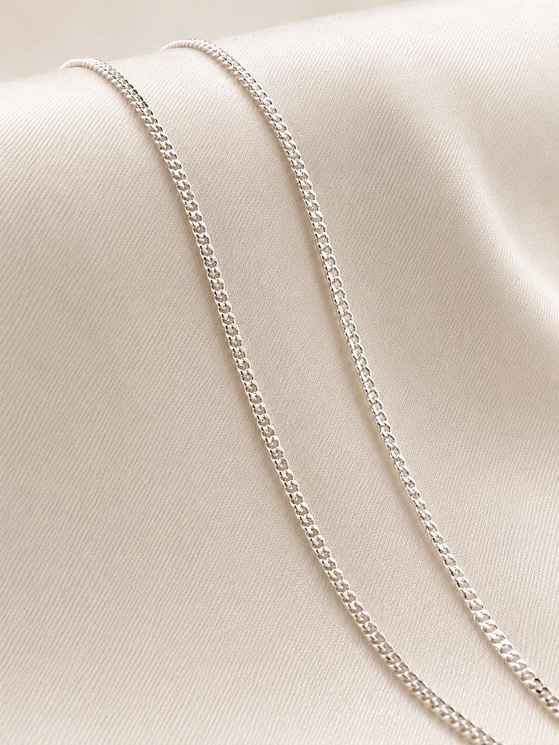 Cadena de Plata Hombre