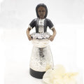 Florista en plata 950 y madera