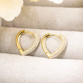 Argollas de Plata 925 enchapada en oro