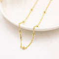 Collar de Plata 925 enchapada en oro