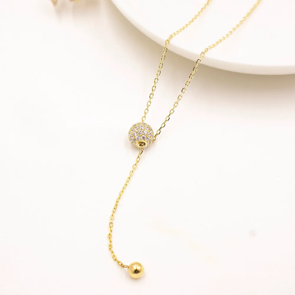 Collar de Plata con enchape de Oro