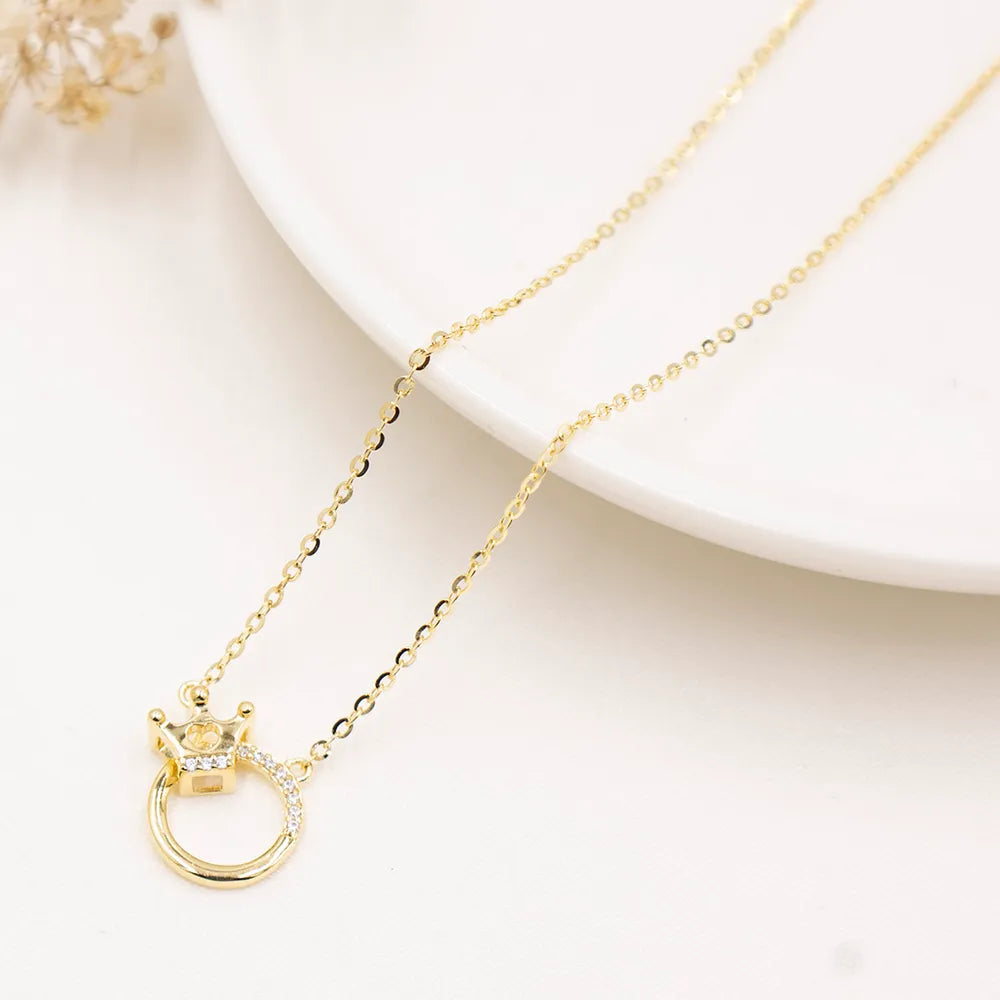 Collar de Plata con enchape de Oro