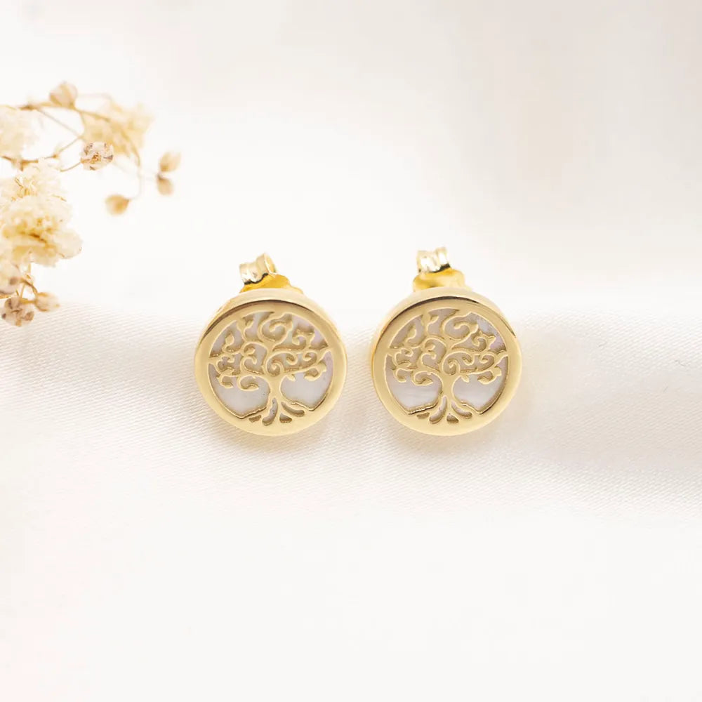 Aretes de Oro 18k