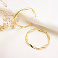 Argollas  de Oro 18k