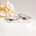 Aros de matrimonio plata 950