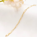 Pulsera de Oro italiano 18k
