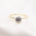 Anillo de Plata enchapado en oro