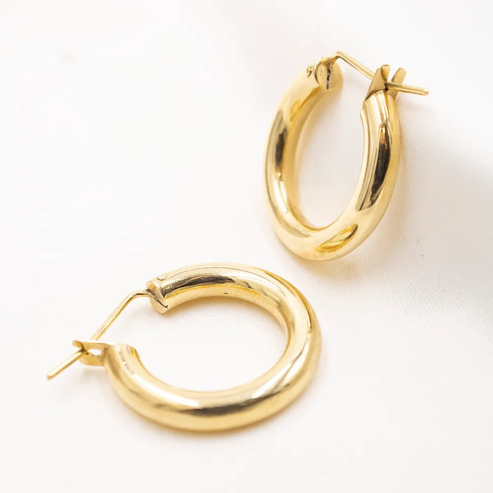 Aretes de Oro 18k