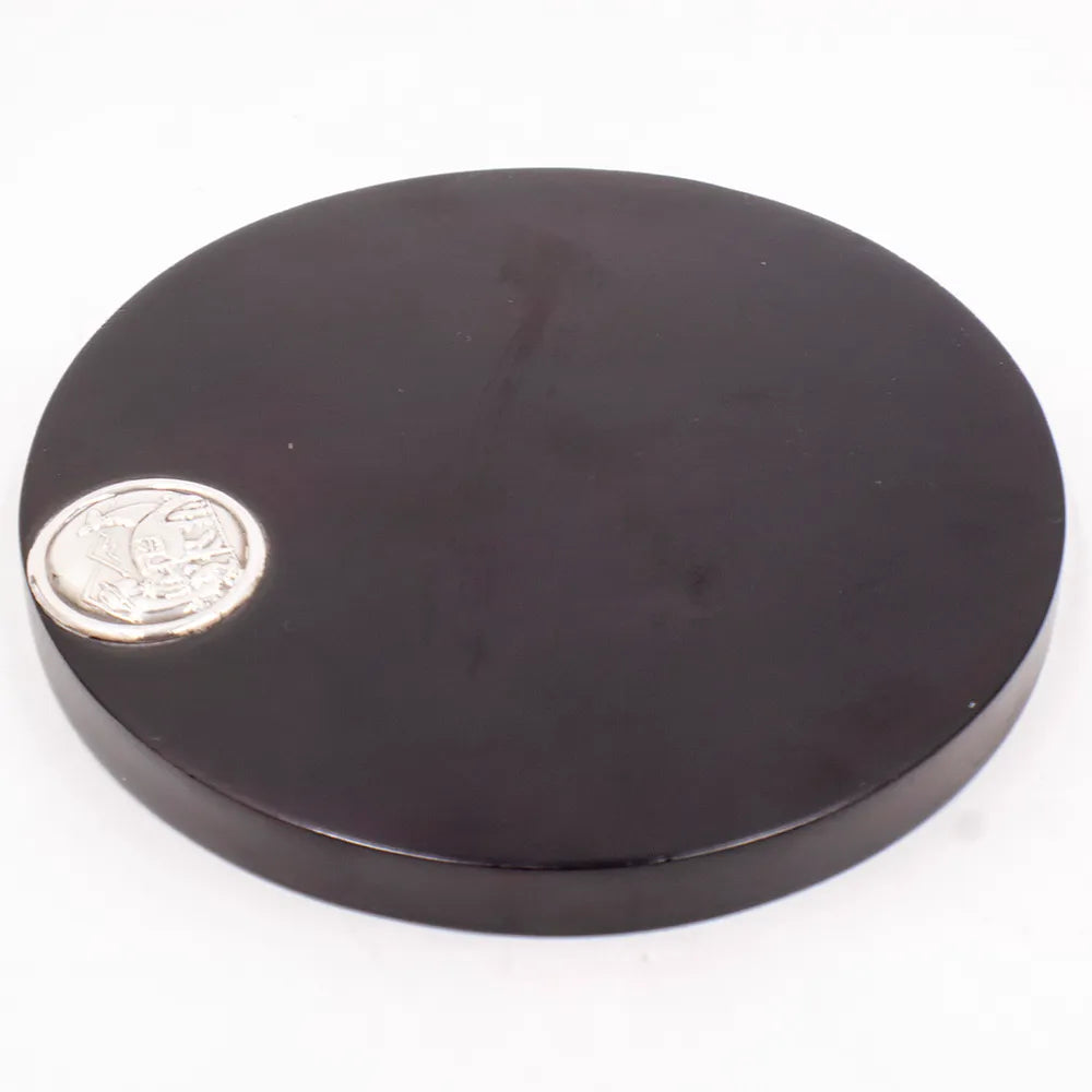 BASE DE MADERA CON PLATA 950