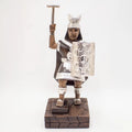 INKA DE MADERA CON PLATA 950