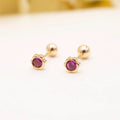 Aretes de Oro 18k